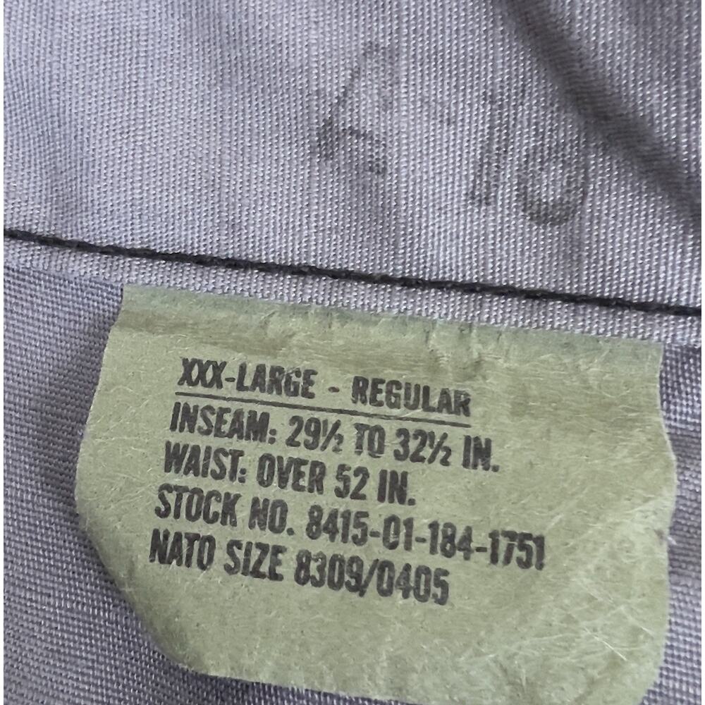 Men’s 3XL Propper Gray Ripstop Cargo Pants Double Knee Work Utility 48x32 - Picture 5 of 7